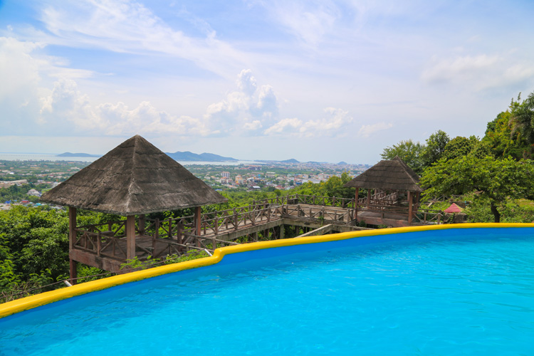 หาดใหญ่สงขลา วันหยุดสุดชิลล์ สวนน้ำ Splash Mountain Sea view Water